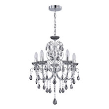 Charley Metal & Crystal 5 Light Chandelier